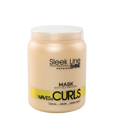 Stapiz Sleek Line Waves&Curls Maska do włosów kręconych 1L